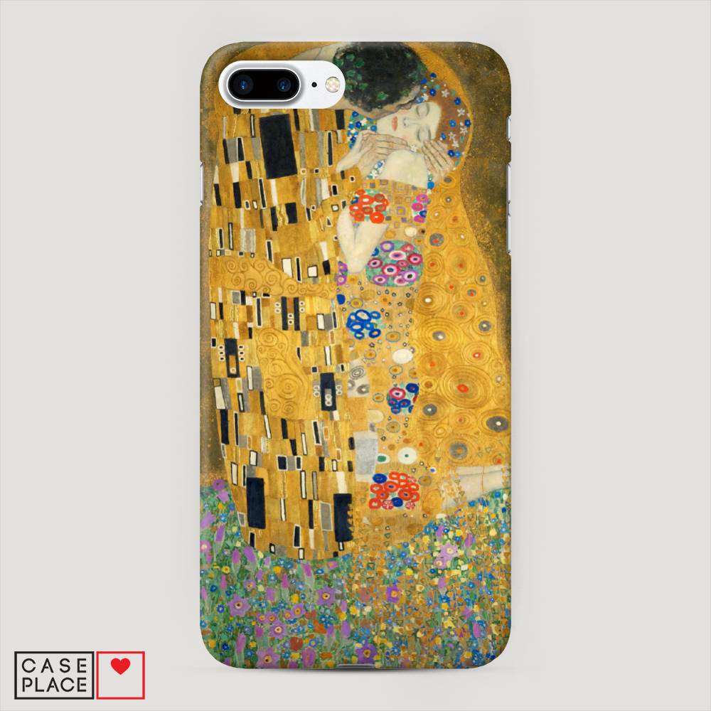 

Пластиковый чехол "Поцелуй Гюстава Климта" на Apple iPhone 8 Plus, 10920-7