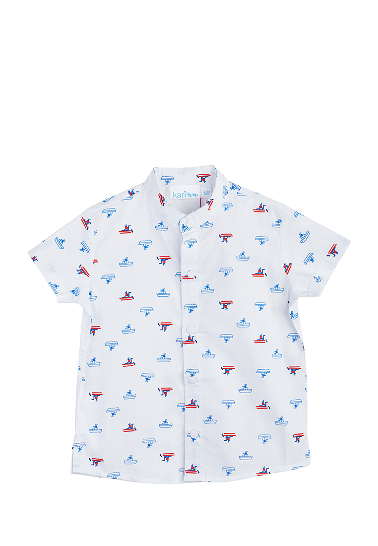 

Рубашка детская Kari baby SS20B010 белый р.86, SS20B010