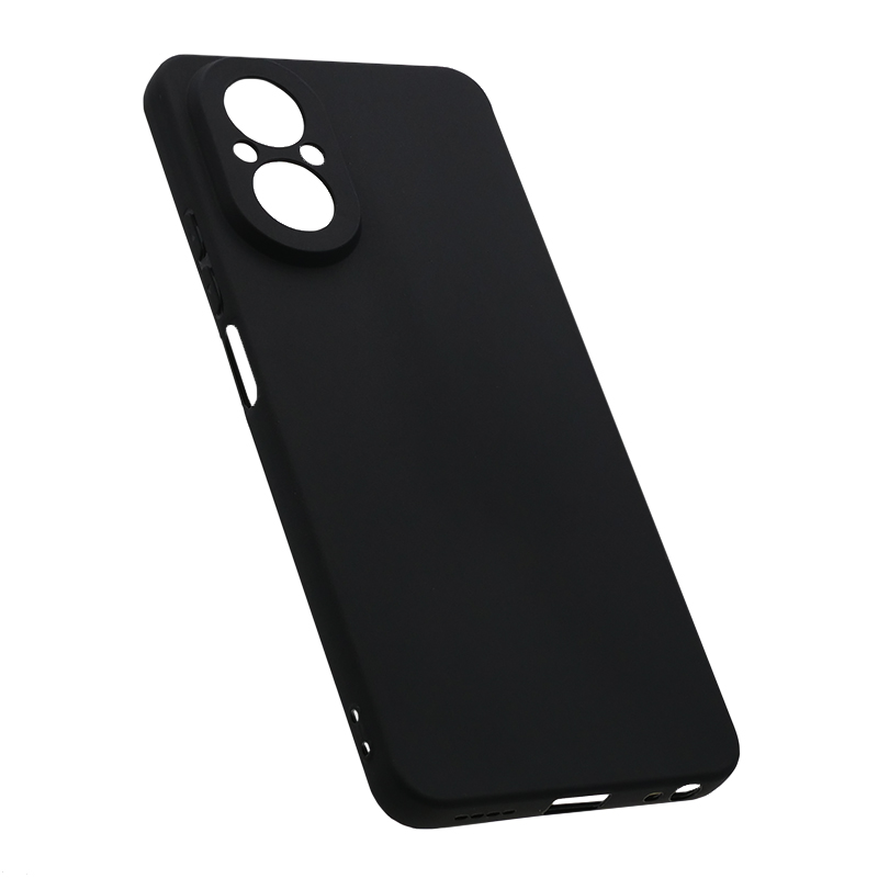 

Силиконовый чехол TPU Case матовый для Realme C67 4G черный