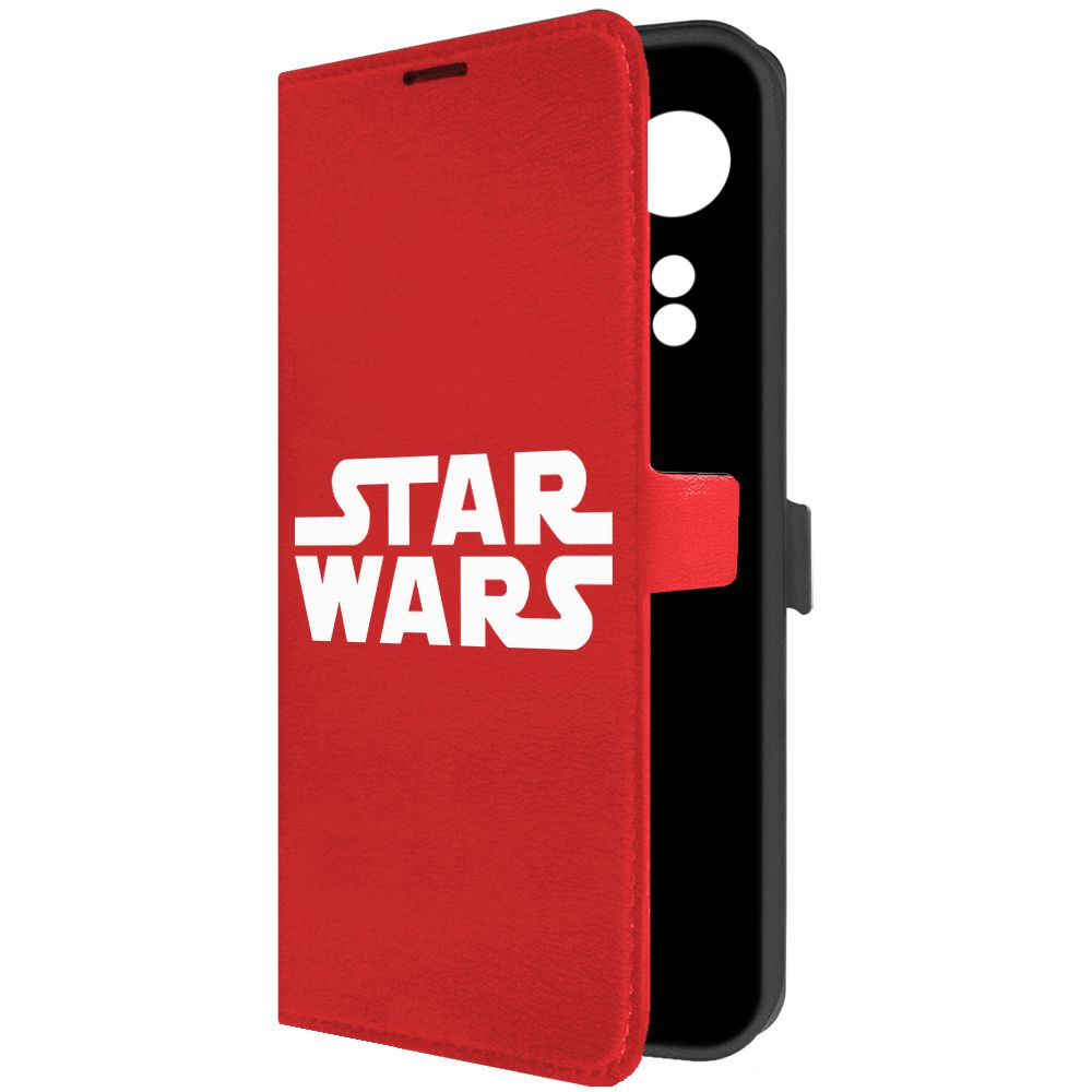 

Чехол-книжка Krutoff Eco Book для Oppo A78 4G Star Wars красный