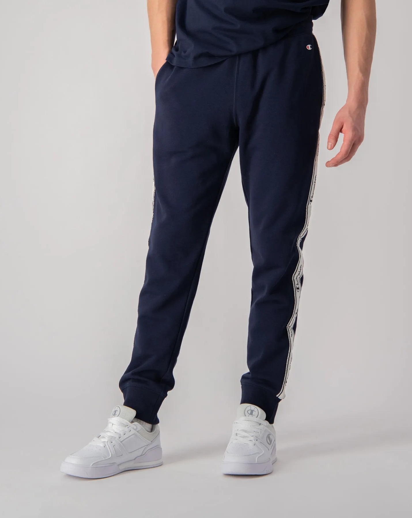 Спортивные брюки мужские Champion Rib Cuff Pants синие M