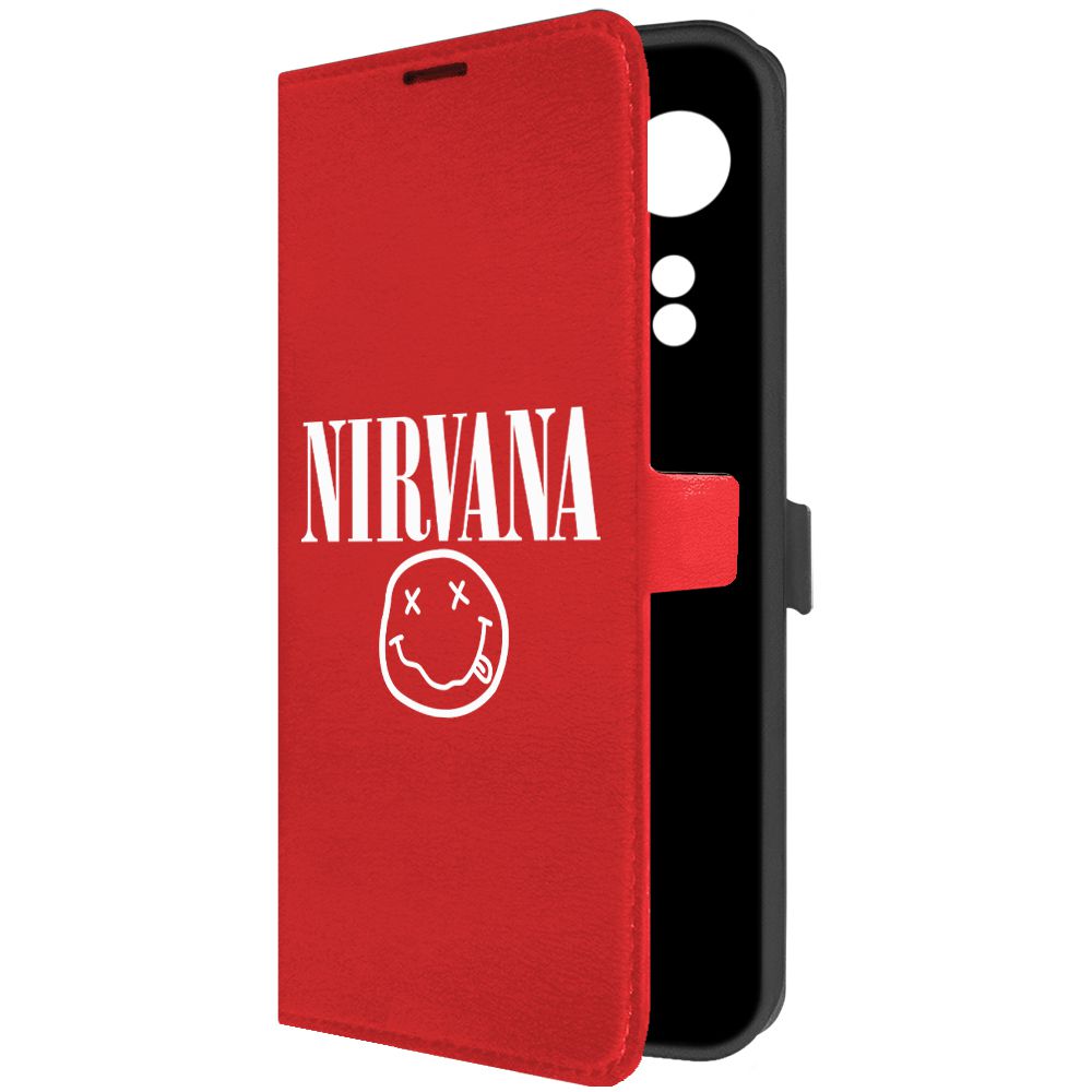 

Чехол-книжка Krutoff Eco Book для Oppo A78 4G Nirvana красный