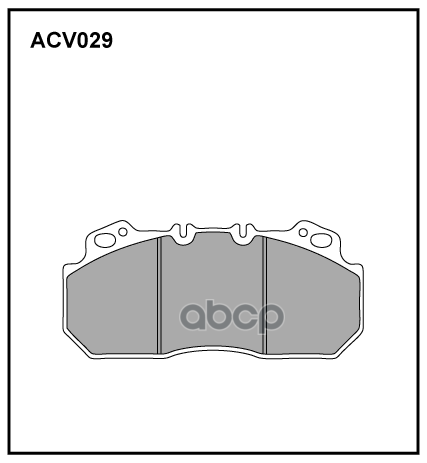 

Колодки тормозные дисковые WVA (29090) ALLIED NIPPON ACV029KHD