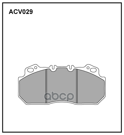 

Тормозные Колодки Allied Nippon Дисковые Wva 29090 Acv029K