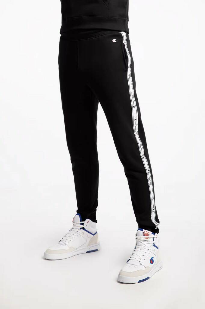 фото Спортивные брюки мужские champion rib cuff pants черные s