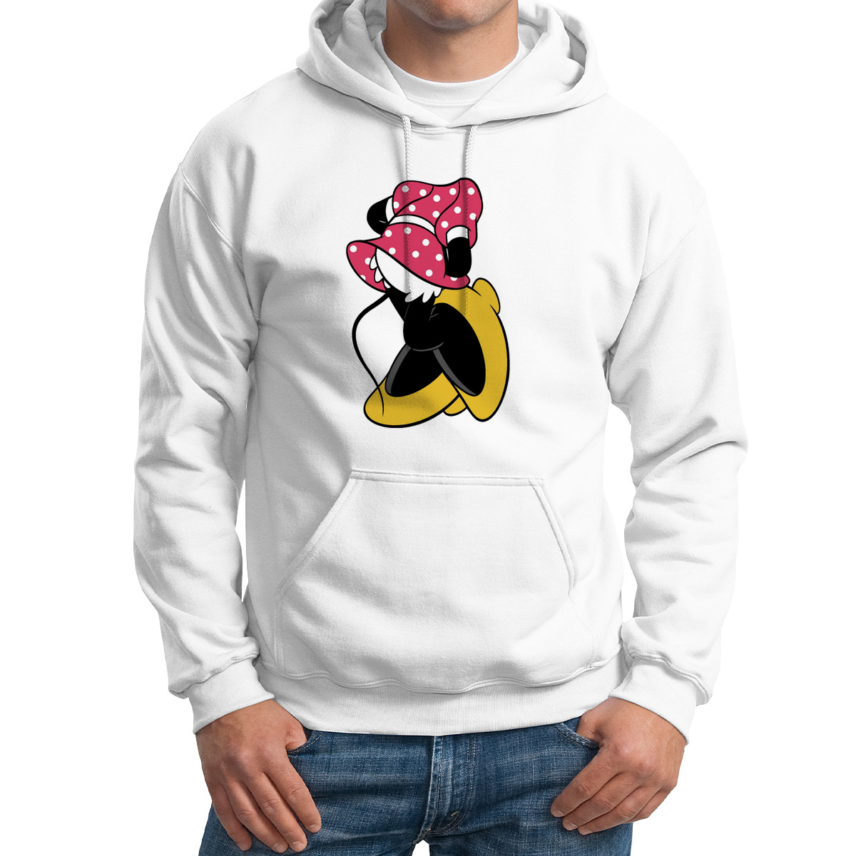 

Худи унисекс CoolPodarok Минни белое 60 RU, M0113896