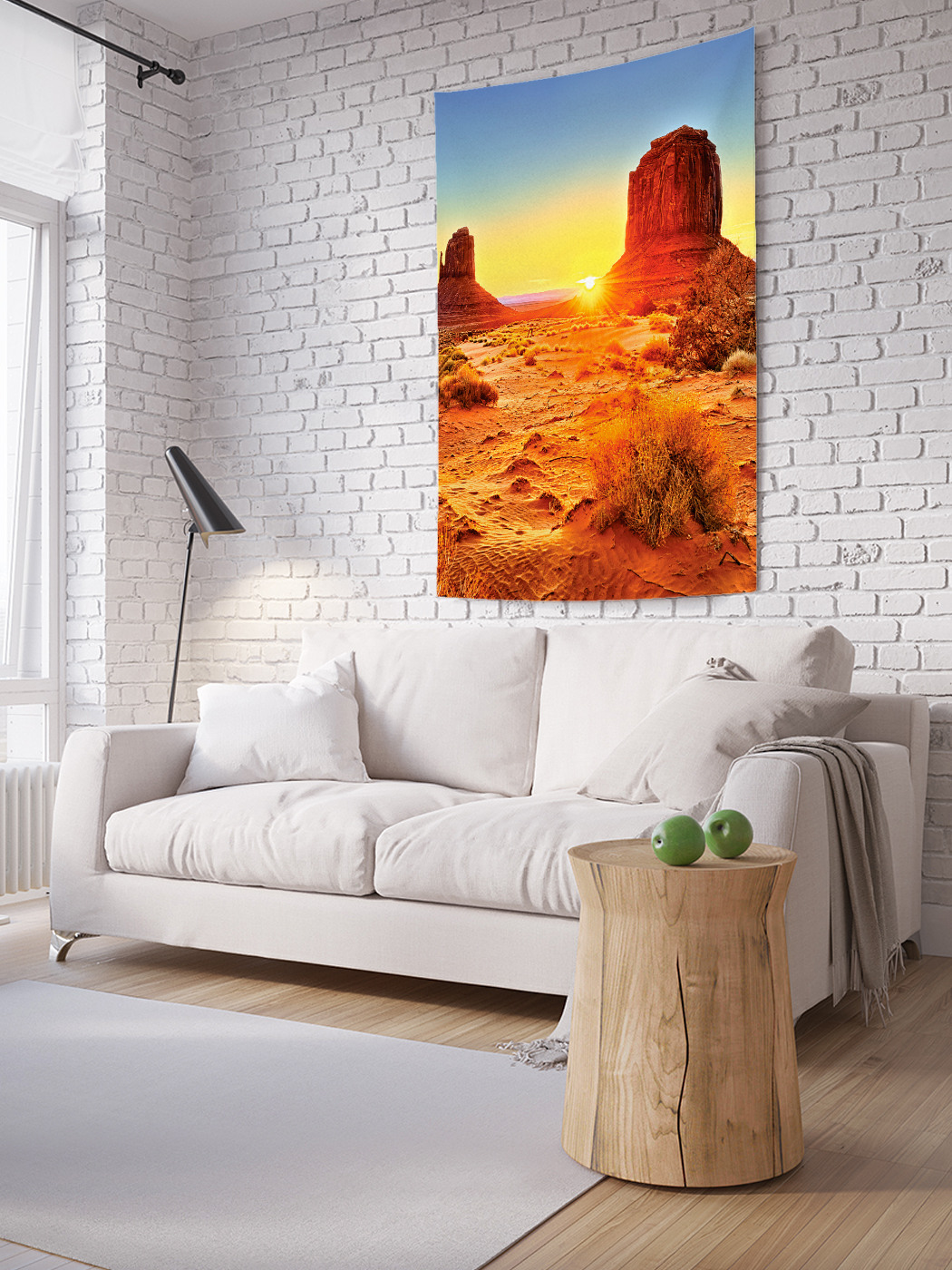 

Вертикальное фотопанно на стену JoyArty Жаркая Аризона 100x150 см, Жаркая Аризона