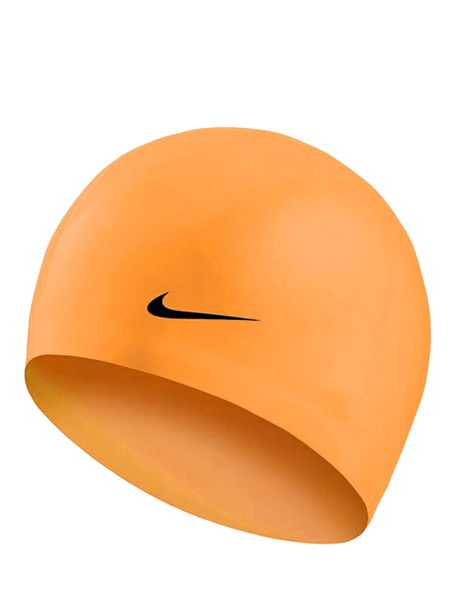 Шапочка Для Плавания Nike Solid Silicone Junior оранжевый