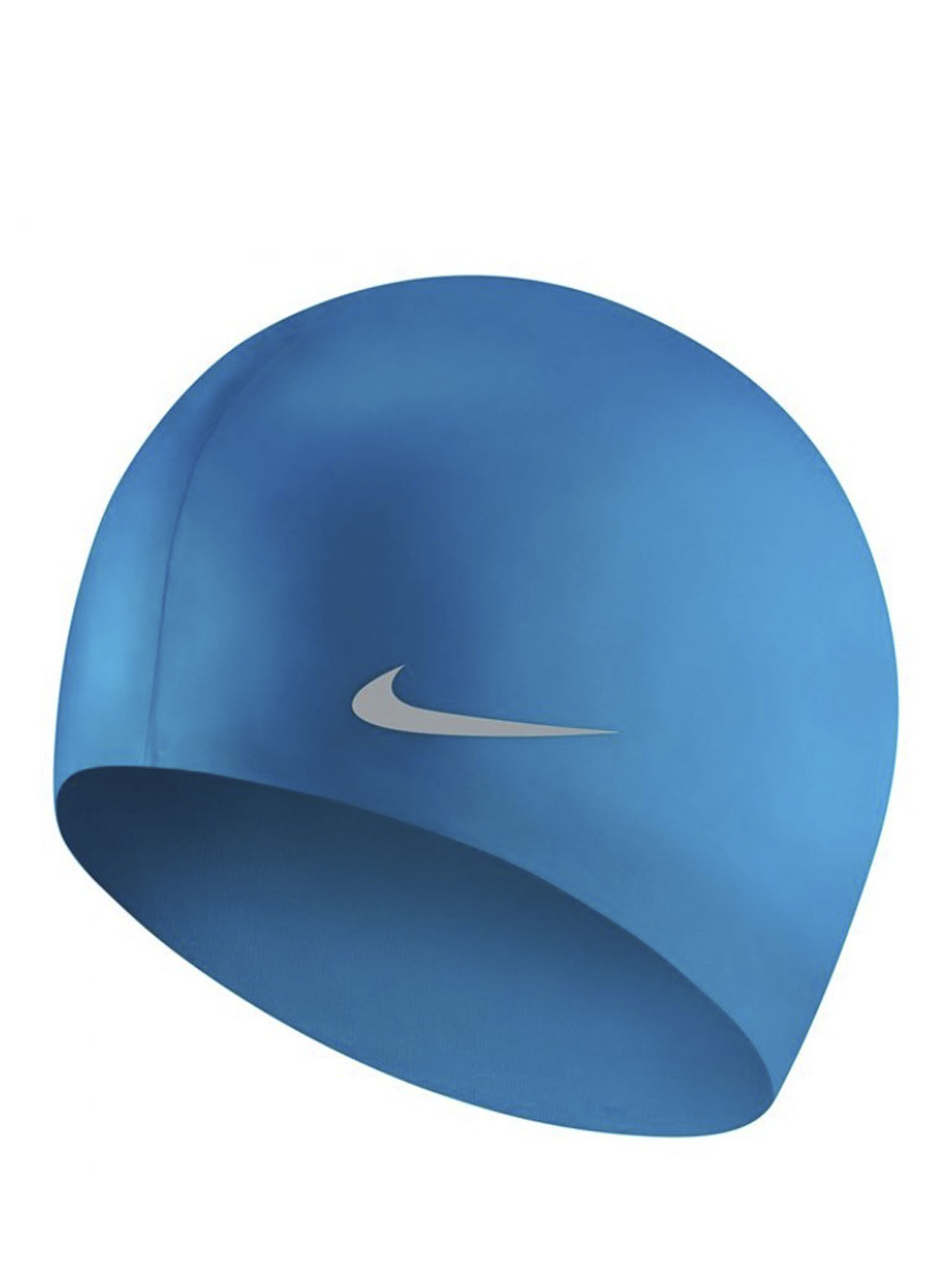 Шапочка Для Плавания Nike Solid Silicone Junior голубой