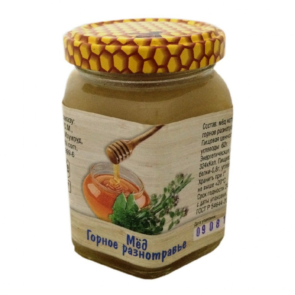 

Мед Медовея разнотравье, 250 г