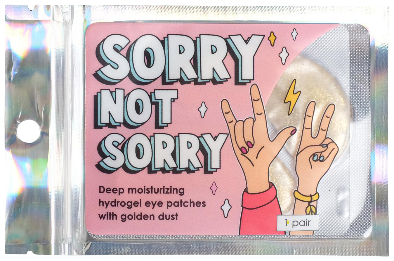 

Гидрогелевые патчи для глаз SORRY NOT SORRY, с частицами золота 4951085