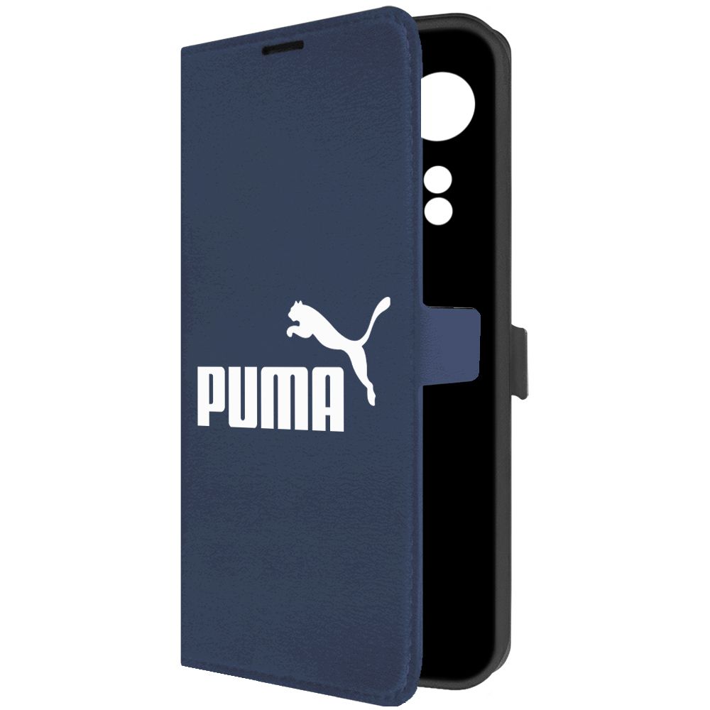 

Чехол-книжка Krutoff Eco Book для Oppo A58 4G Puma синий