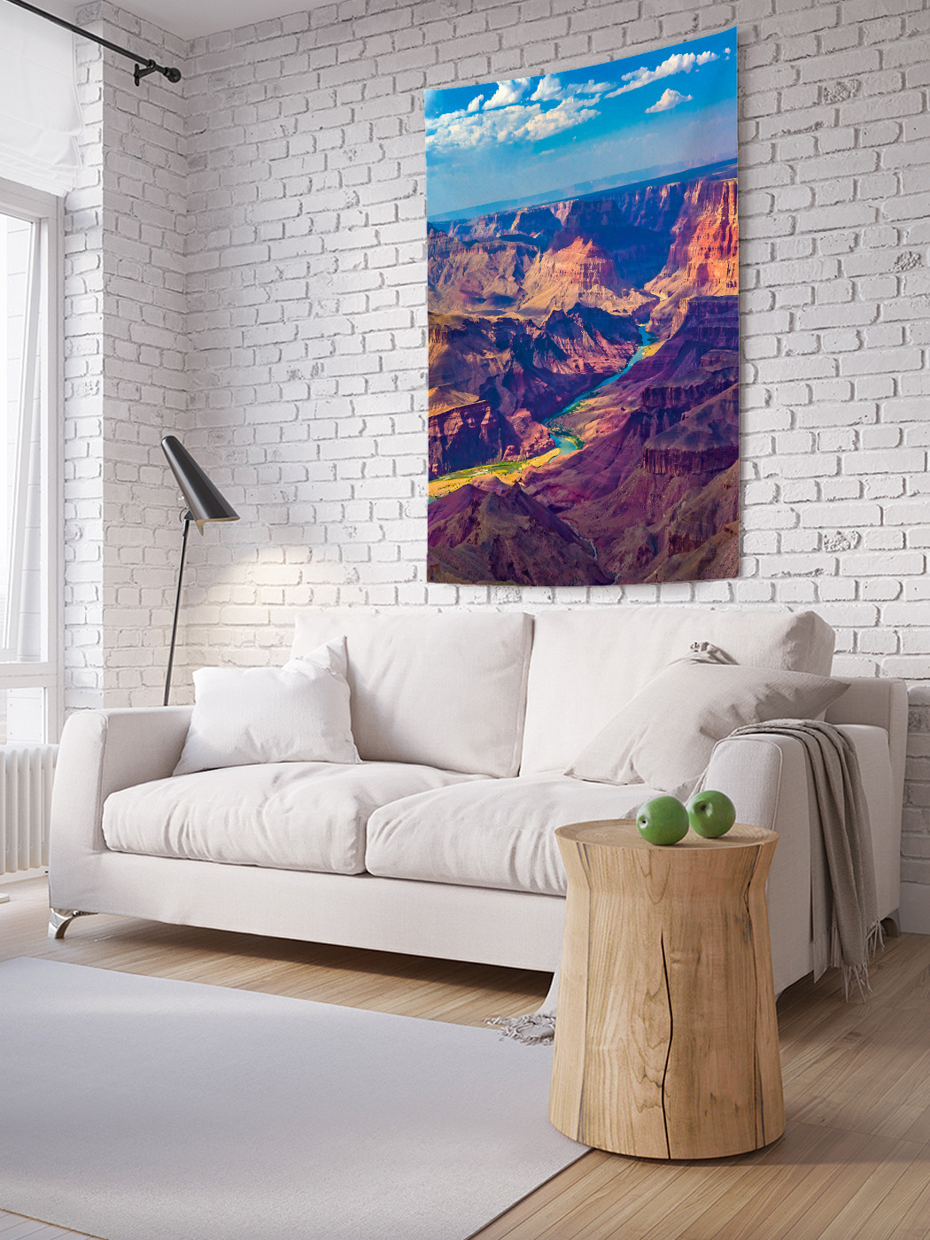

Вертикальное фотопанно на стену JoyArty Горное волнение 100x150 см, Горное волнение