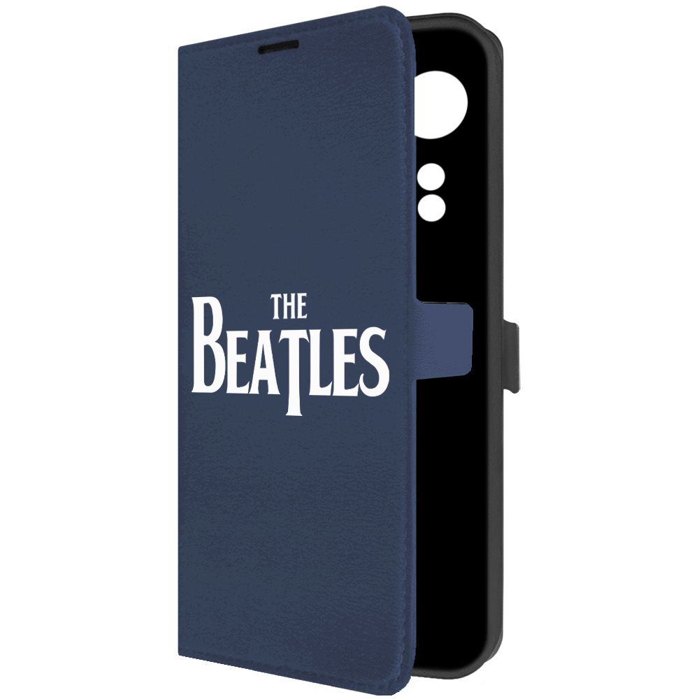 

Чехол-книжка Krutoff Eco Book для Oppo A58 4G Beatles синий