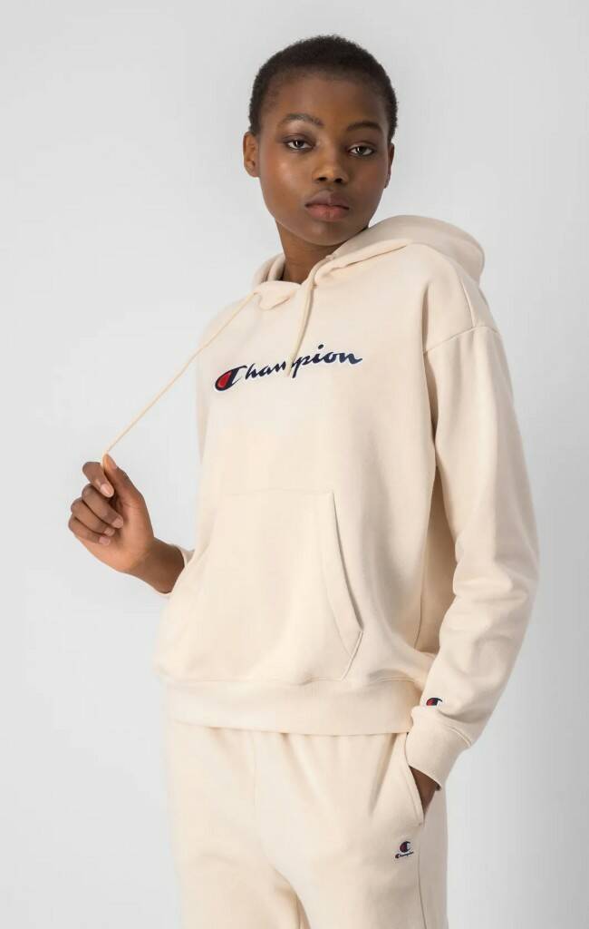 фото Худи женское champion hooded sweatshirt розовое l