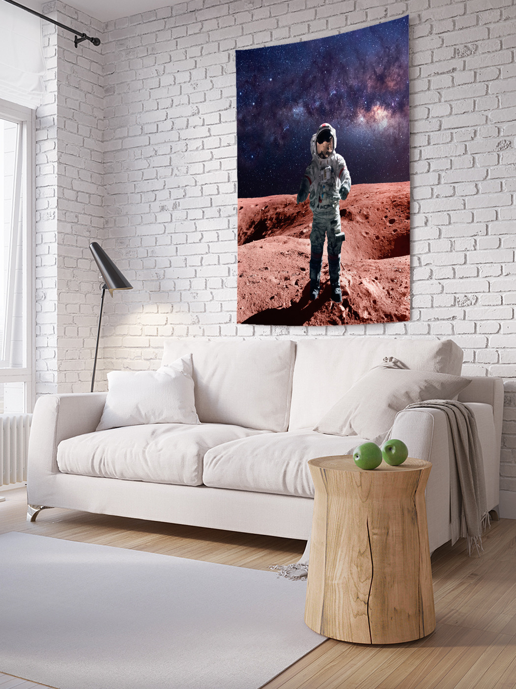 

Вертикальное фотопанно на стену JoyArty Прогулка по Луне 100x150 см, Прогулка по Луне