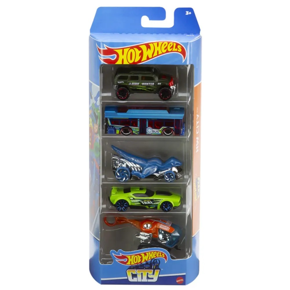 

Набор из 5-ти машинок Hot Wheels City HLY76_01806, HLY76_01806_1806