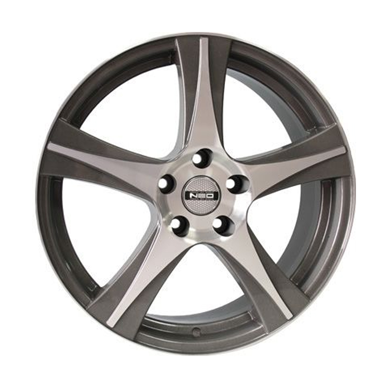 

Колесный диск Neo 843 R18x7 5x108 Et36 Cb65.1 Grd NEO N843-718-651-5x108-36GRD Grd, Серебристый