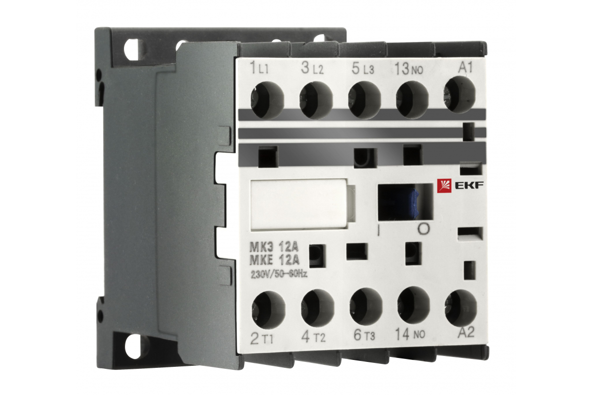 

Миниконтактор МКЭ 9А 400В 1NO PROxima | код Mctr-s-9-400 | EKF (1 шт.)