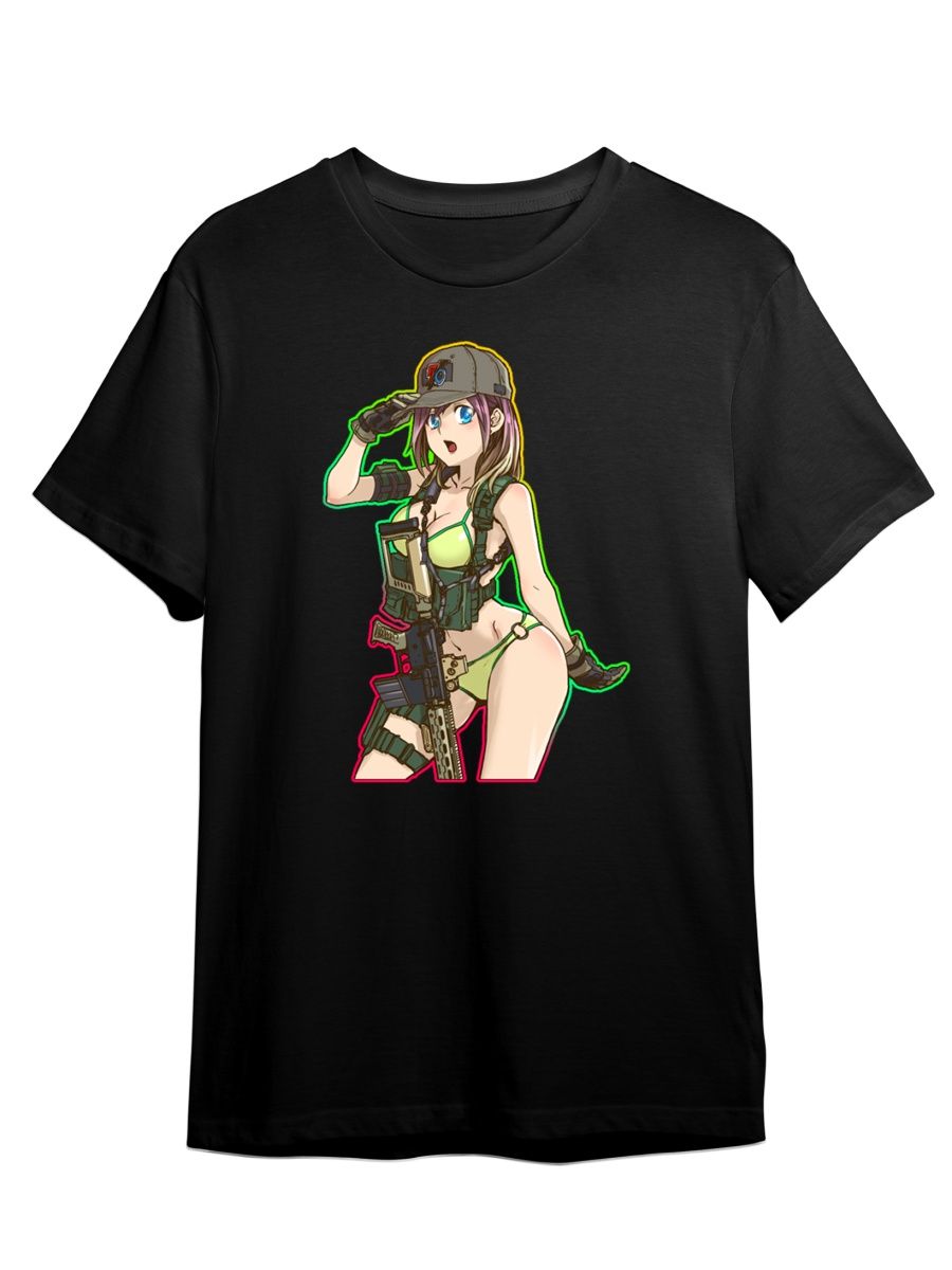 

Футболка унисекс СувенирShop Аниме тян/Тарков/Tarkov 26 черная 3XL, Черный, "Аниме тян/Тарков/Tarkov" 26