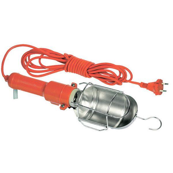 Светильник ЛСУ-1 60вт 5м переносной с выключателем с решеткой | код. 22015 | Переноска ( 1