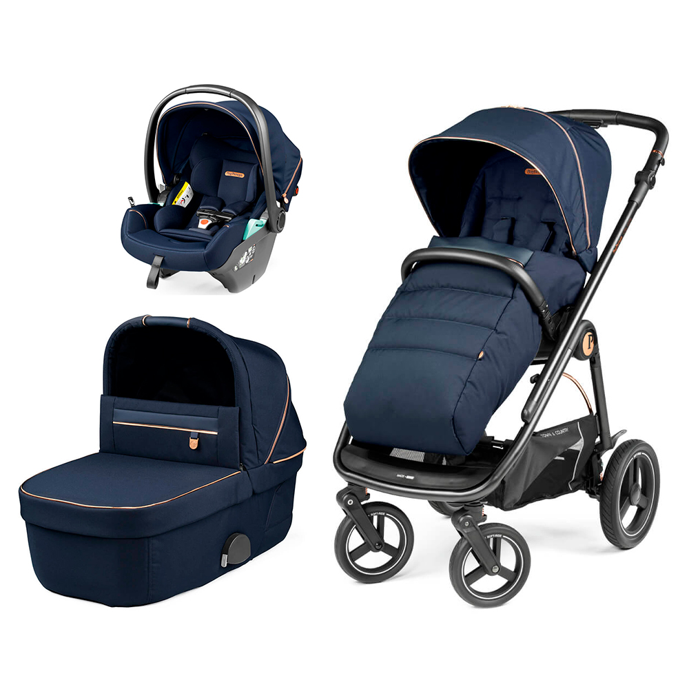 

Коляска 3 в 1 Peg-Perego Veloce TC Lounge Blue Shine, Veloce TC Lounge