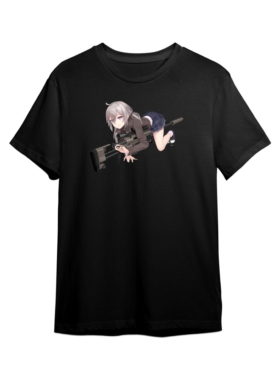 

Футболка унисекс СувенирShop Аниме тян/Тарков/Tarkov 25 черная L, Черный, "Аниме тян/Тарков/Tarkov" 25