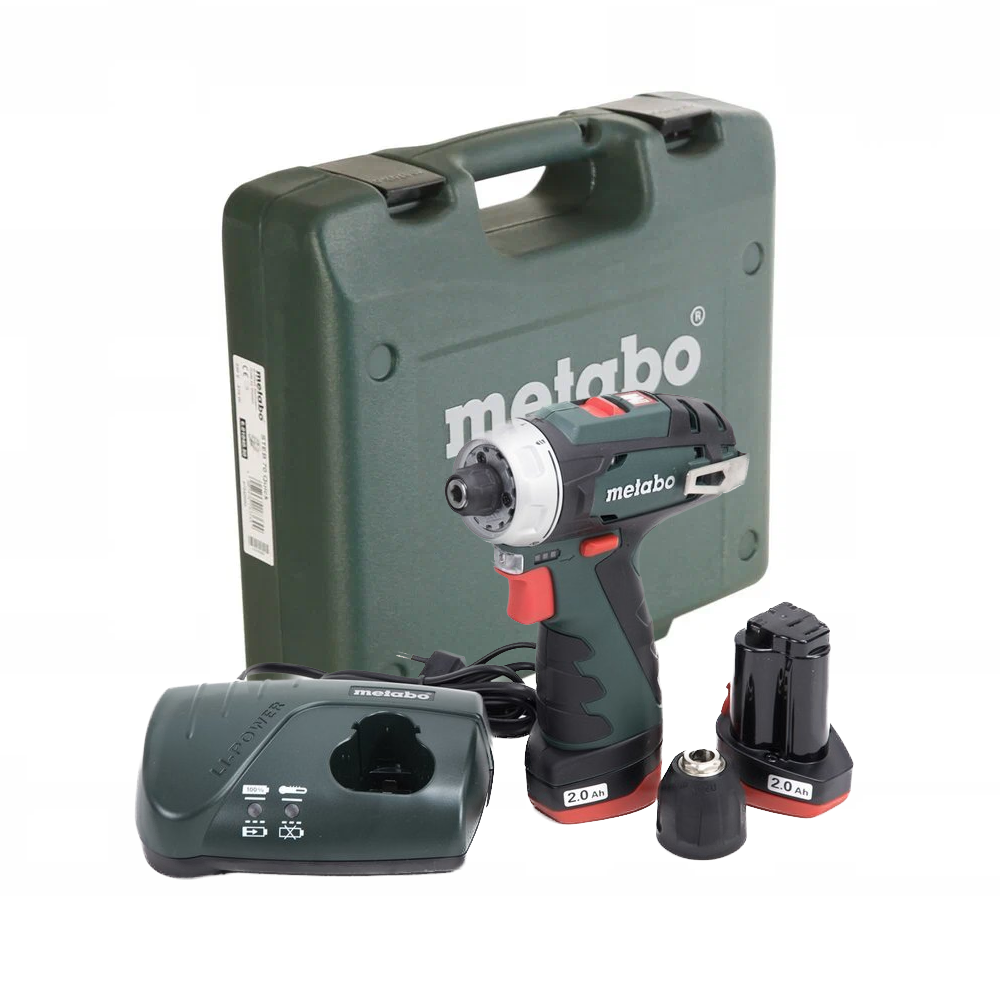 Аккумуляторная дрель-шуруповерт Metabo PowerMaxx BS +LC 40 618140310