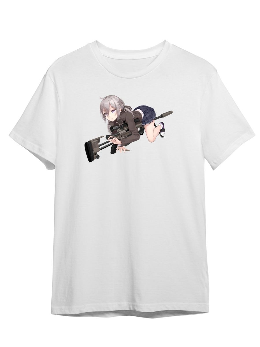 

Футболка унисекс СувенирShop Аниме тян/Тарков/Tarkov 25 белая L, Белый, "Аниме тян/Тарков/Tarkov" 25