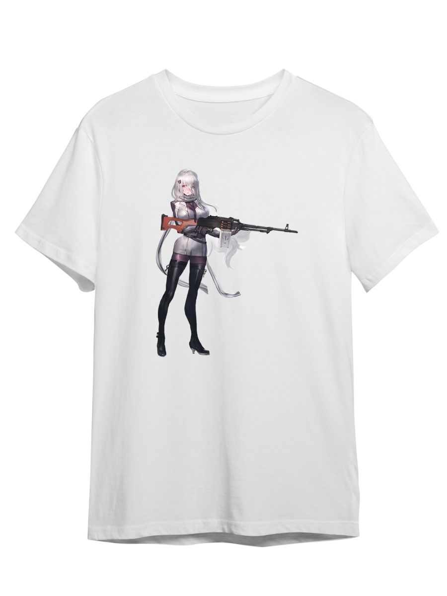 

Футболка унисекс СувенирShop Аниме тян/Тарков/Tarkov 24 белая M, Белый, "Аниме тян/Тарков/Tarkov" 24