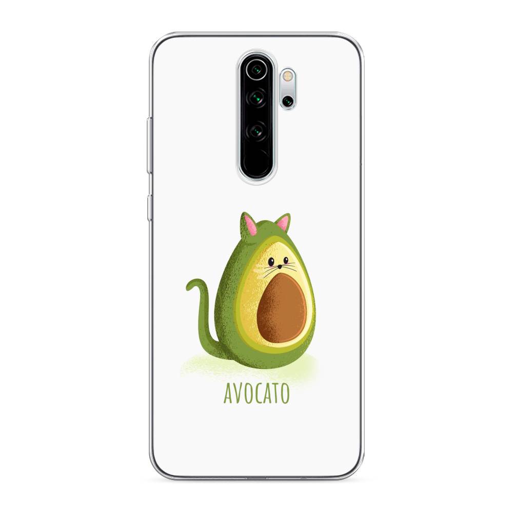 фото Силиконовый чехол "avocato" на xiaomi redmi note 8 pro awog