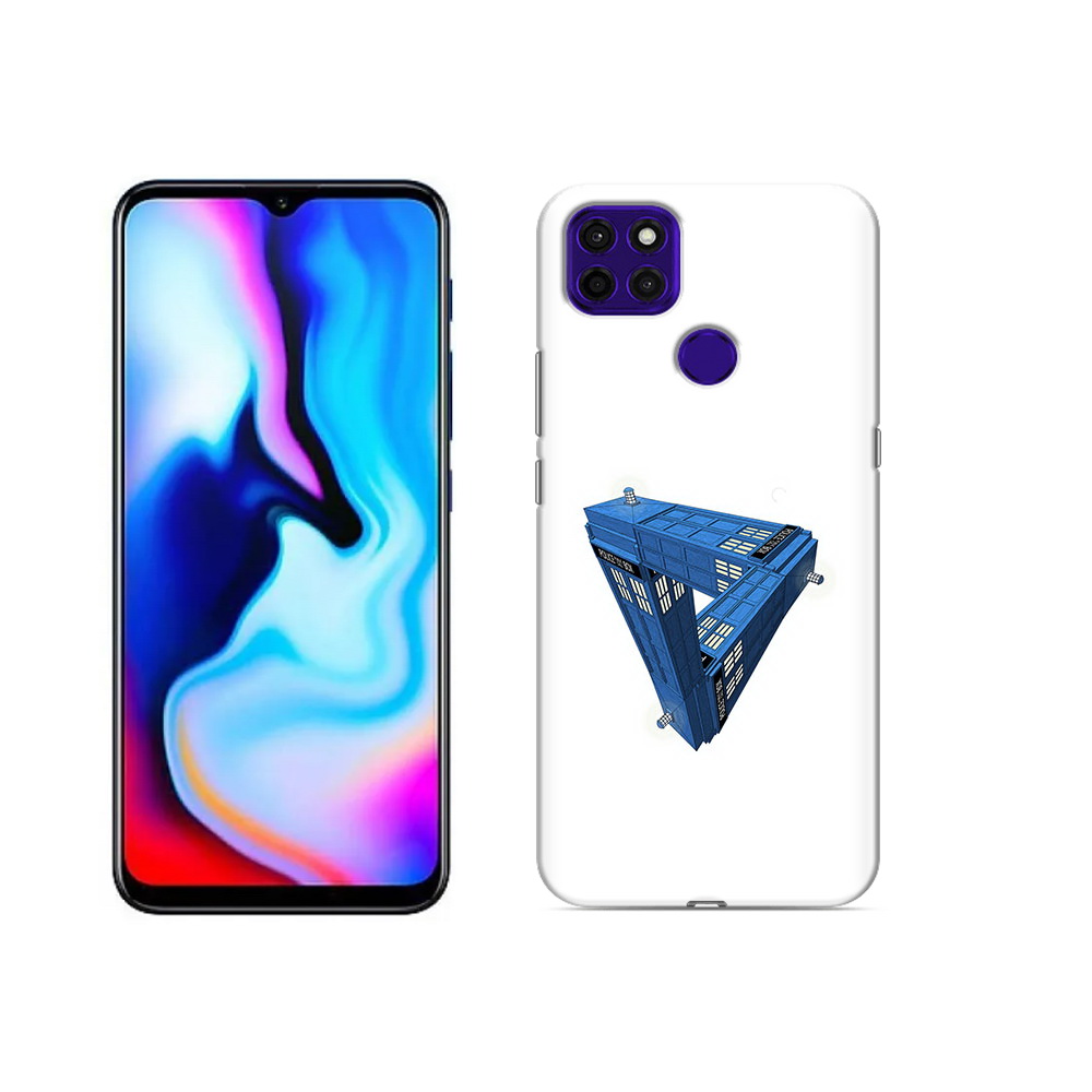 

Чехол MyPads Tocco для Lenovo K12 Pro головолока абстракция, Прозрачный, Tocco