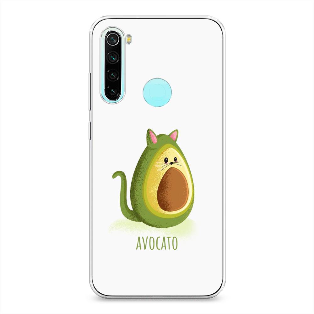 фото Силиконовый чехол "avocato" на xiaomi redmi note 8 awog