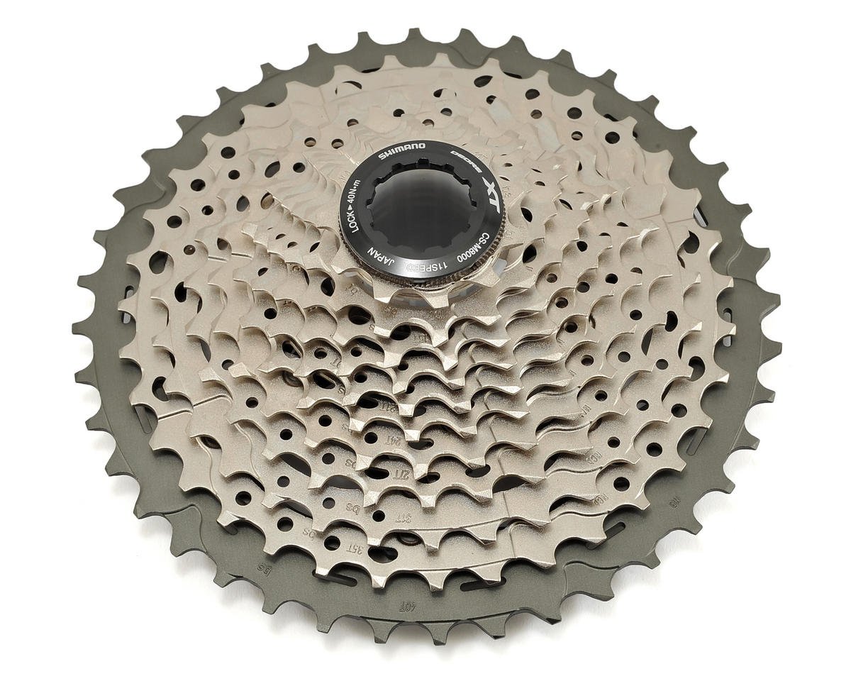 

Кассета Shimano XT CS-M8000 11ск.11-42Т (ICSM8000142), Серый, XT
