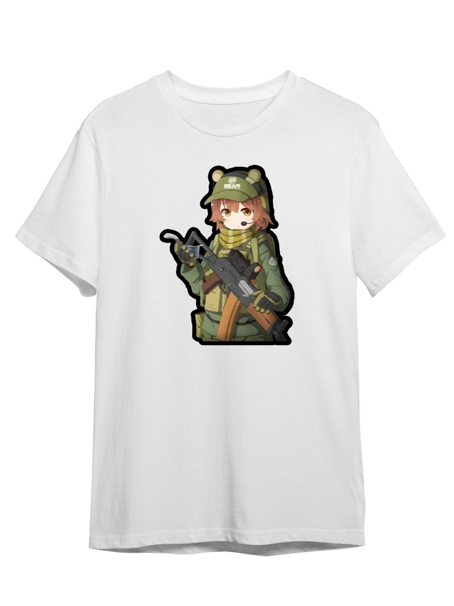 

Футболка унисекс СувенирShop Аниме тян/Тарков/Tarkov 23 белая M, Белый, "Аниме тян/Тарков/Tarkov" 23