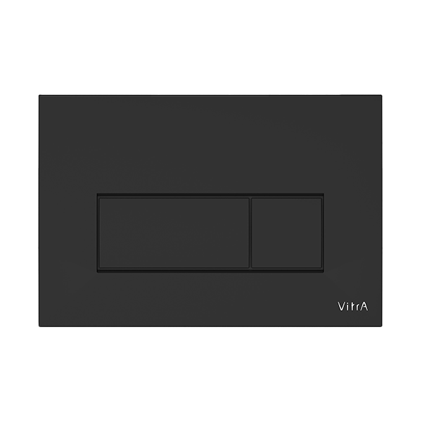 фото Панель смыва vitra root square 740-2311 мат. черный