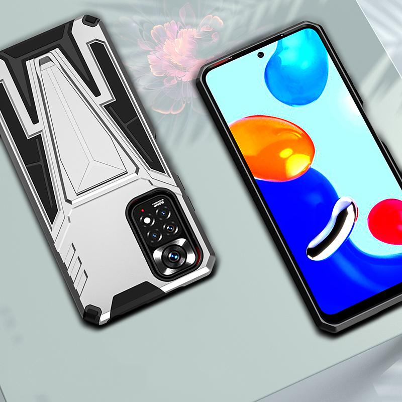 

Чехол Rack Case для Xiaomi Redmi Note 11 / 11S серый, 346715683
