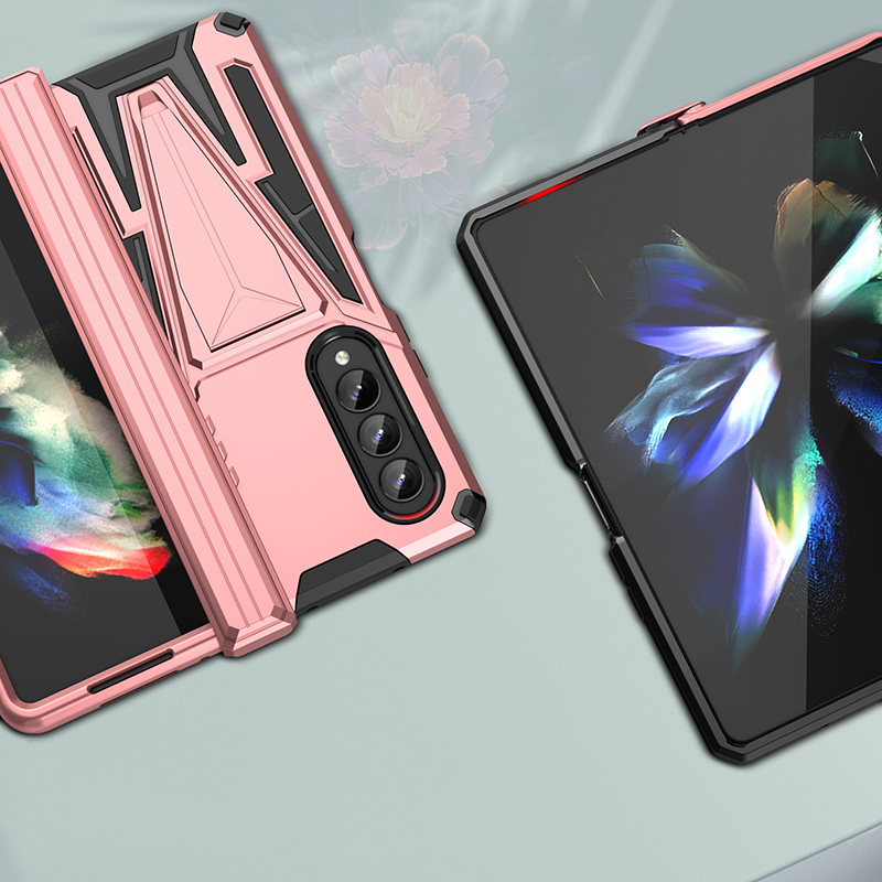 

Чехол Rack Case для Samsung Galaxy Z Fold 4 rose gold, Розовый, 333623176