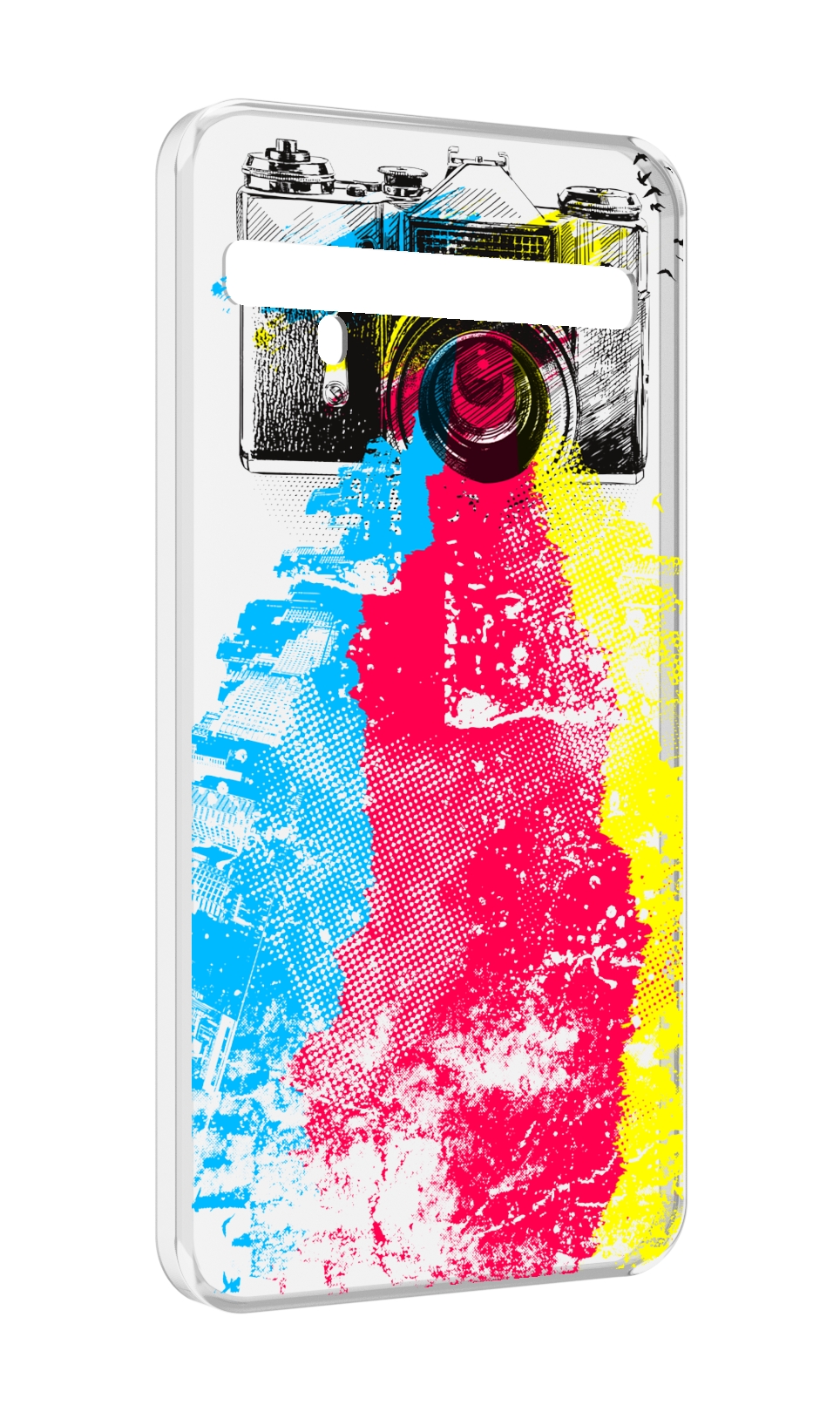 

Чехол MyPads цветной фотоаппарат для TCL 10 Pro / TCL 10 + Plus, Прозрачный, Tocco