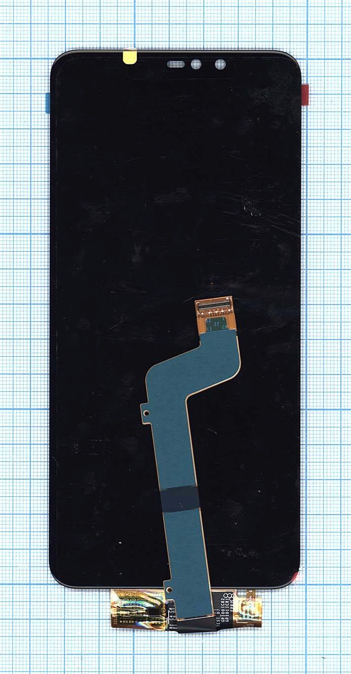 

Дисплей с тачскрином для Xiaomi Redmi Note 6 Pro черный, для Xiaomi Redmi Note 6 Pro