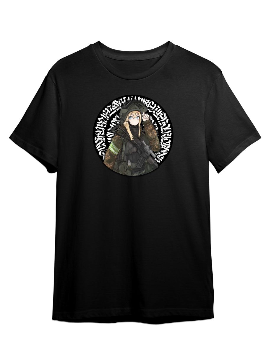 

Футболка унисекс СувенирShop Аниме тян/Тарков/Tarkov 21 черная S, Черный, "Аниме тян/Тарков/Tarkov" 21