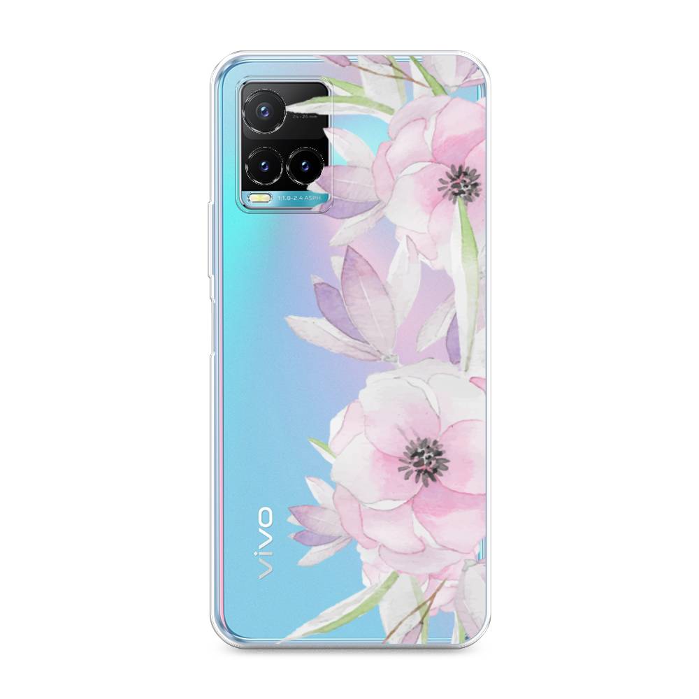 

Чехол Awog на Vivo Y33s/Y21 "Нежные анемоны", Разноцветный, 265850-8