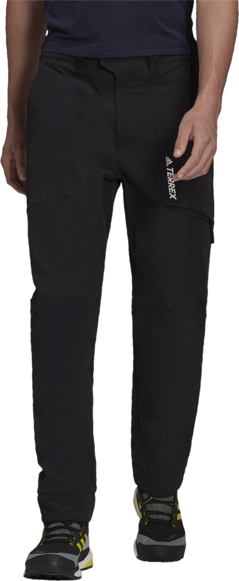 

Брюки мужские Adidas YEAROUND SS P черные 48L, Черный, YEAROUND SS P
