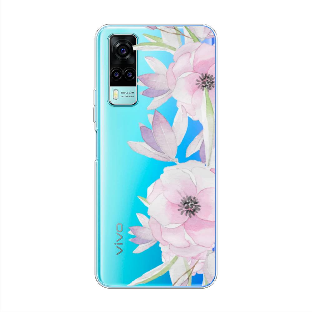 

Чехол Awog на Vivo Y31/Y53s 4G "Нежные анемоны", Разноцветный, 263750-8