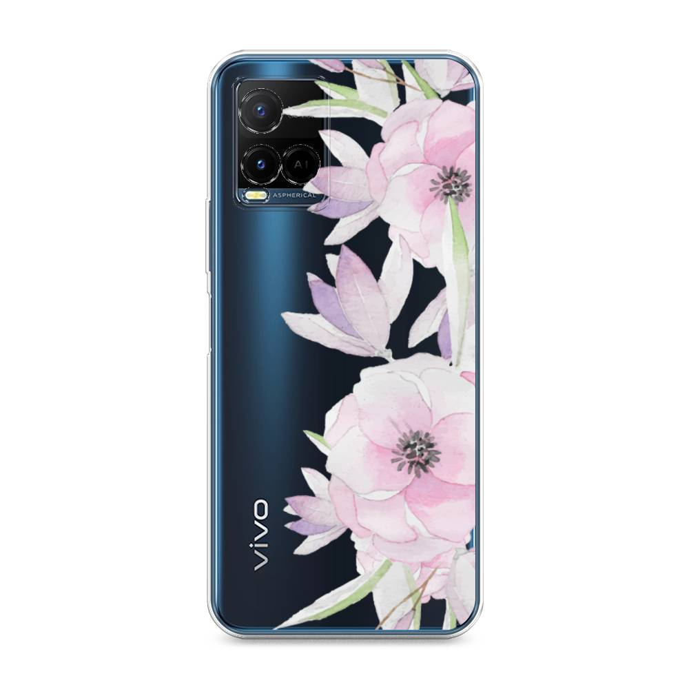 

Чехол Awog на Vivo Y33s/Y21 "Нежные анемоны", Разноцветный, 265050-8