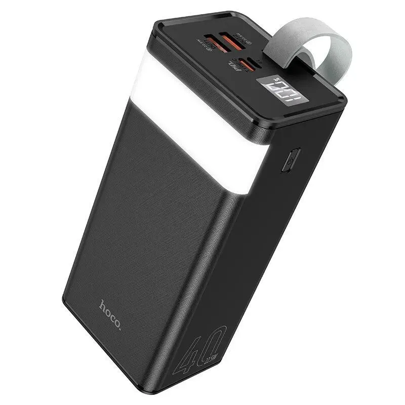 

Внешний аккумулятор Hoco J86 Powermaster, 22.5W, 40000mAh, черный, J86 Powermaster