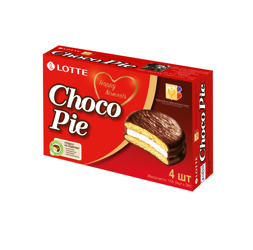 Печенье Lotte Choco Pie 112 г