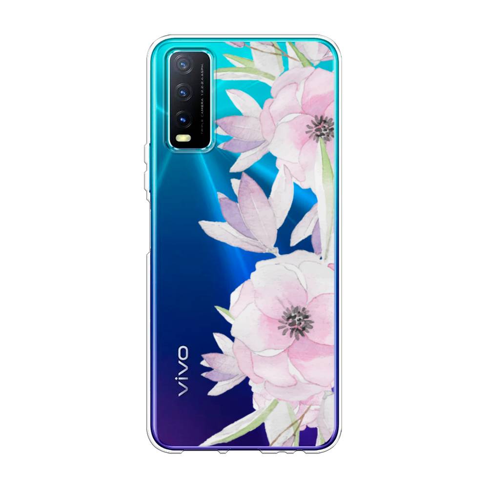 

Чехол Awog на Vivo Y20 "Нежные анемоны", Разноцветный, 263650-8