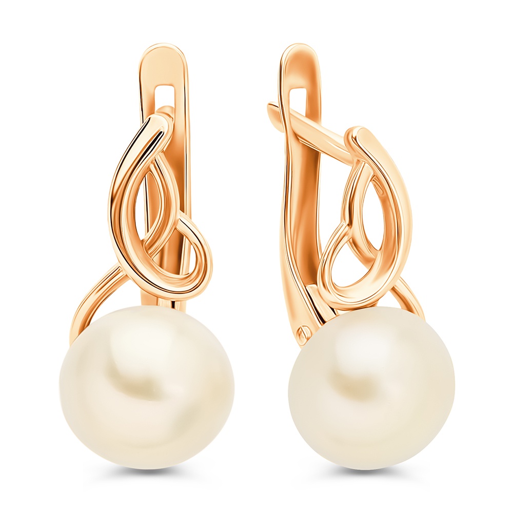 

Серьги из золота 585Gold 202013940, жемчуг культивированный, 202013940