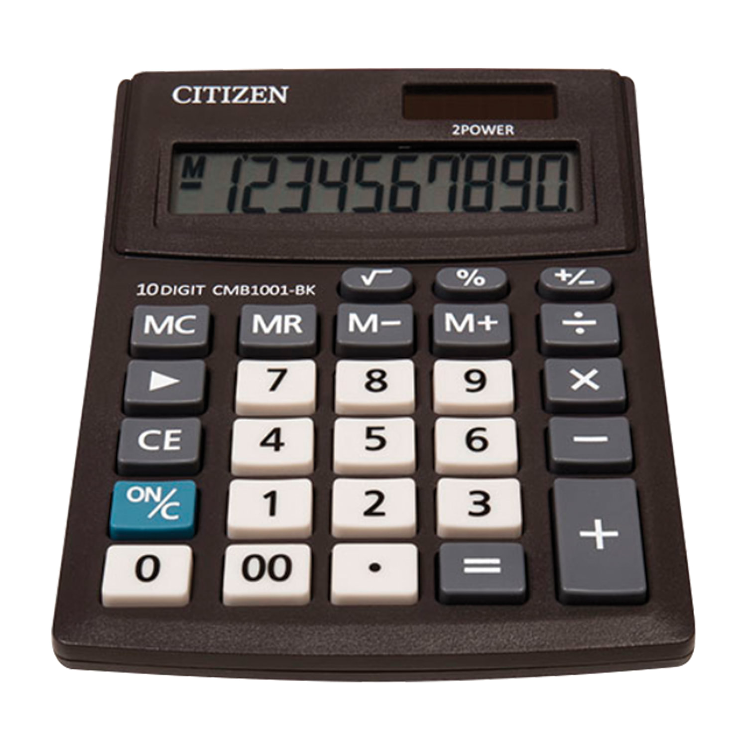 Набор из 3 шт, Калькулятор настольный CITIZEN BUSINESS LINE CMB1001BK (250432)